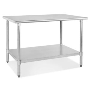 EXTRA STAINLESS STEEL WORK TABLE (NON-REFRIGERATED) 30″x48″